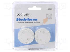 LOGILINK Tapa protectora blanca