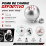 Occ Sport Pomo de Palanca de Cambios Aluminio Redondo Plata