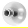Occ Sport Pomo Palanca Cambios Redondo Aluminio Plata OCCPOM003 Universal