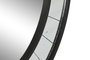 DKD Home Decor Espejo de Madera Negro 88x88x5 cm