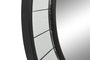 DKD Home Decor Espejo de Madera Negro 88x88x5 cm