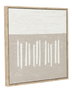 DKD Home Decor Set de 4 Cuadros de Lienzo Pintados a Mano 40x40x2,5 cm