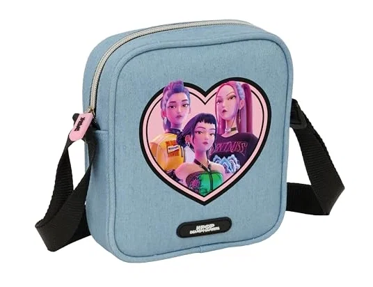 SAFTA Bolso Bandolera Huntrix Demon Hunters Kpop SAFTA Bolso Bandolera Huntrix Demon Hunters Kpop