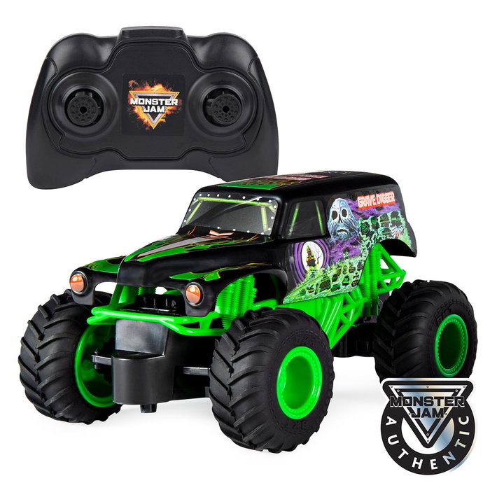Spin Master Monster Jam Grave Digger Coche Teledirigido 1:24