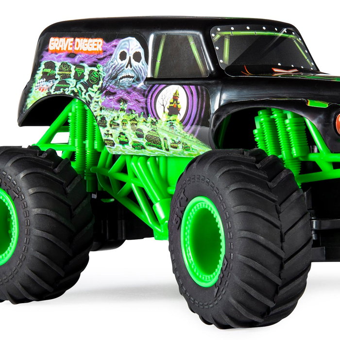 Spin Master Monster Jam Grave Digger Coche Teledirigido 1:24