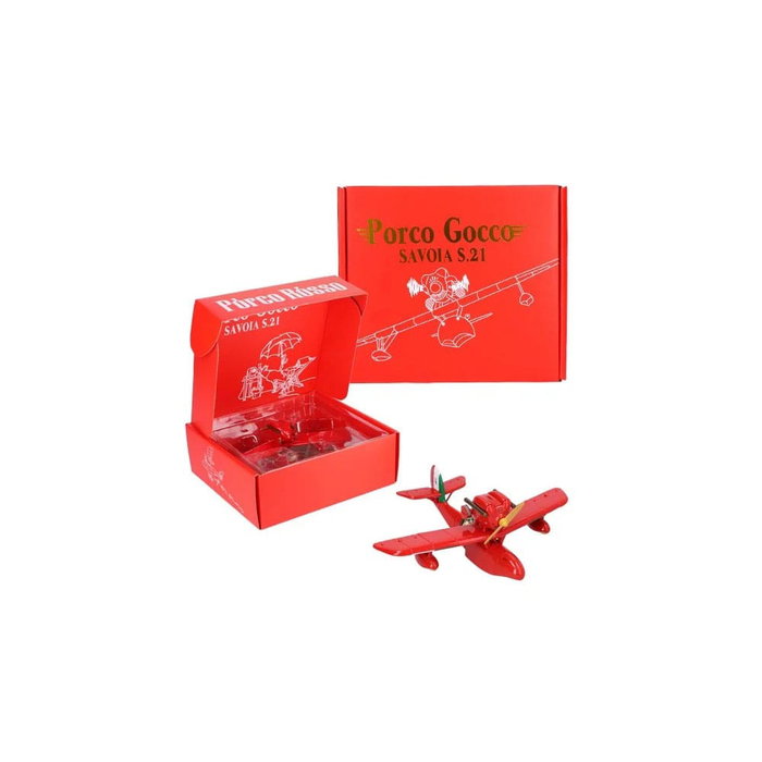 Porco Rosso Vehículo con Figura con sonido Marco & Savoia 21 cm