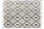 DKD Home Decor Alfombra de Algodón con Rombos Beige 200x290 cm