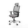 PIQUERAS Y CRESPO Silla de oficina Haches Gris