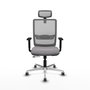 PIQUERAS Y CRESPO Silla de oficina Haches Gris