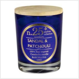 CERABELLA Vela Vaso Perf25 Sandal-Patchouli 7,5X9Cm