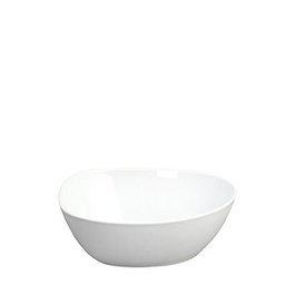 Costa Verde ISOLA Ensaladera de Porcelana para Vajilla, 17x14x6 cm (Set de 4)