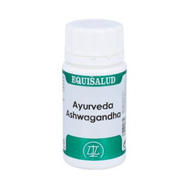 EQUISALUD Holofit Ayurveda Ashwagandha 50 Cápsulas - Complemento Alimenticio para Bienestar y Estrés, Apto Vegetarianos y Diabéticos