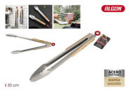 Algon Bbq Pinzas Barbacoa Wood 30cm