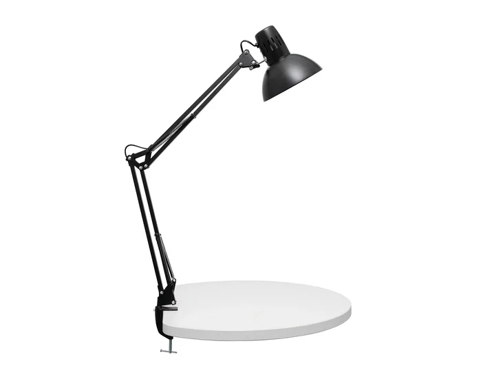 Maul Lámpara de escritorio metal 57W doble brazo negra