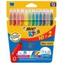BIC Kid Couleur Estuche de 12 Rotuladores Colores Surtidos