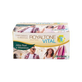 DERBOS Vital 20Sticks Suplemento Jalea Real con Vitaminas para Reducir Cansancio y Fatiga