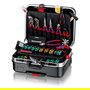 KNIPEX 00 21 06 M Kit de Herramientas con Maletín BIG Basic Move, 90 Piezas Incluye Llaves, Alicates, Destornilladores - Caja ABS Negra