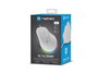 Natec Crake 2 Pro Ratón Vertical Alámbrico Óptico 12800 DPI 6 Botones Blanco
