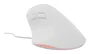 NATEC Crake 2 Pro Ratón Ergonómico Vertical para Mano Derecha, Óptico 12800 DPI 7000 PPS, Cable USB, 6 Botones Programables, Blanco