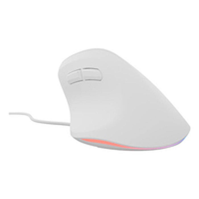 Natec Crake 2 Pro Ratón Vertical Blanco
