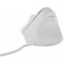 Natec Crake 2 Pro Ratón Vertical Blanco