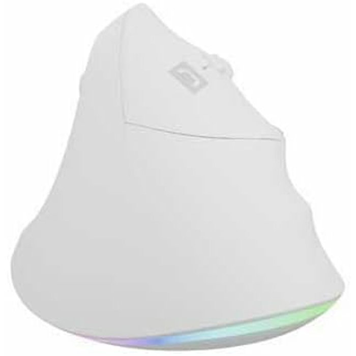 Natec Crake 2 Pro Ratón Vertical Blanco