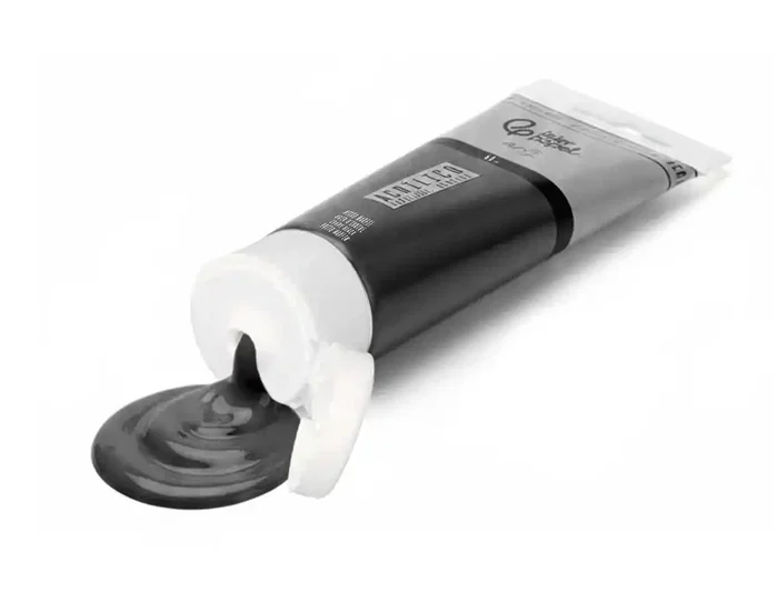 Liderpapel Pintura acrílica en tubo de plástico de 60 ml color Negro marfil