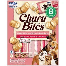 Churu Dog Receta De Salmon Con Sabor A Camarones 12x56 gr