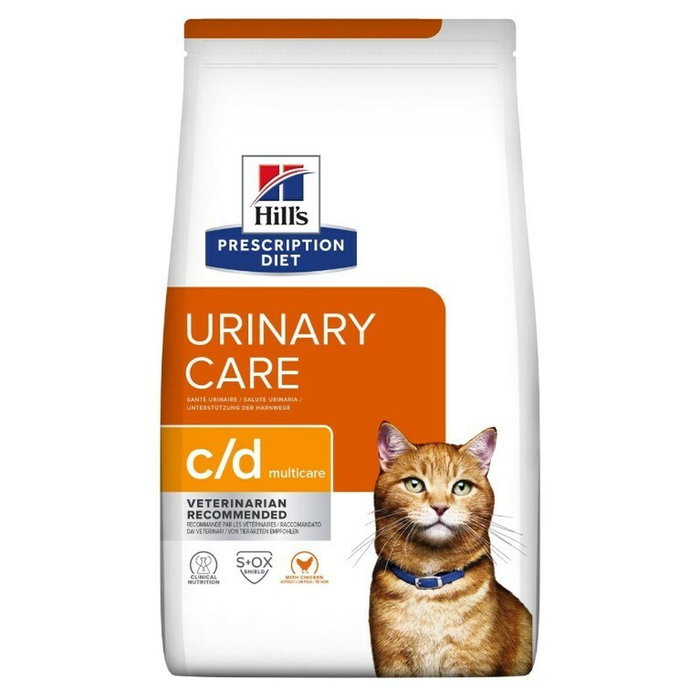 Comida para gato Hill's PD C/D Urinary Care Pollo 3 Kg Comida para gato Hill's PD C/D Urinary Care Pollo 3 Kg