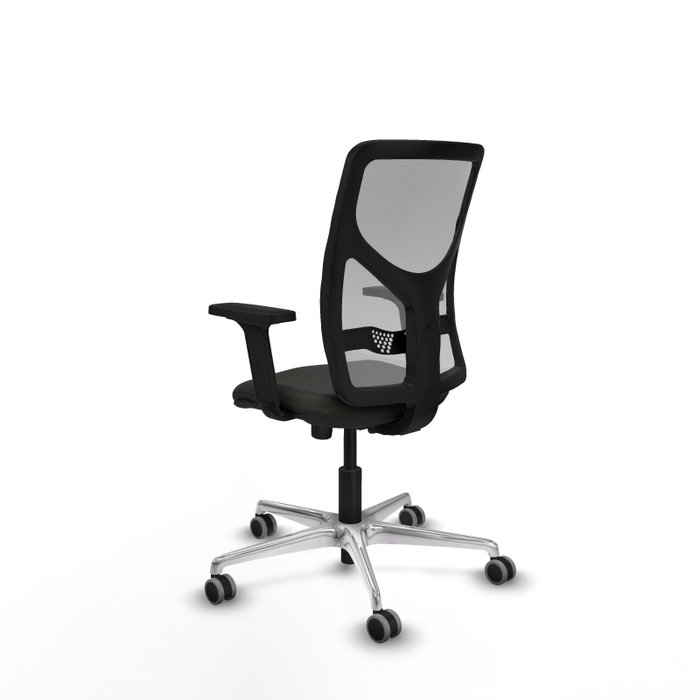PIQUERAS Y CRESPO Silla de oficina Motilla con mecanismo Sincro, Negro y Gris PIQUERAS Y CRESPO Silla de oficina Motilla con mecanismo Sincro, Negro y Gris