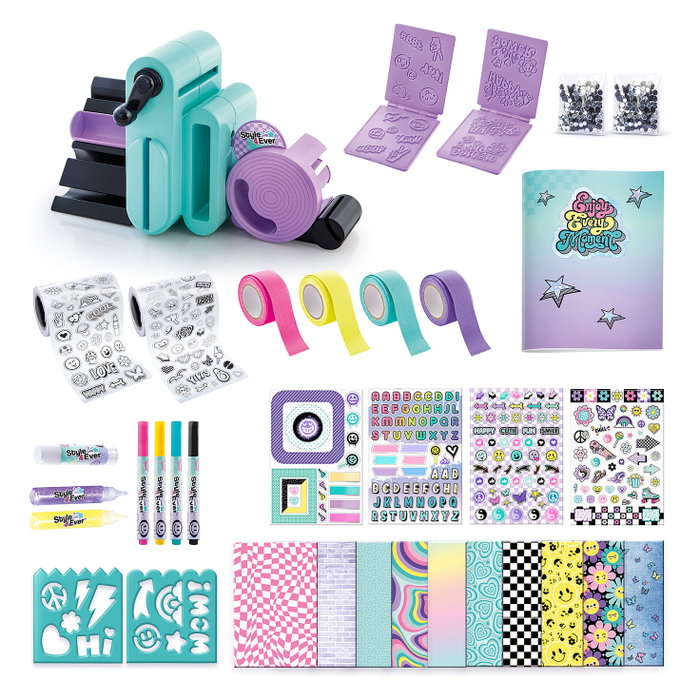 Canal Toys Style 4 Ever - Estudio de Scrapbooking 3 en 1 con máquina de gofrnado
