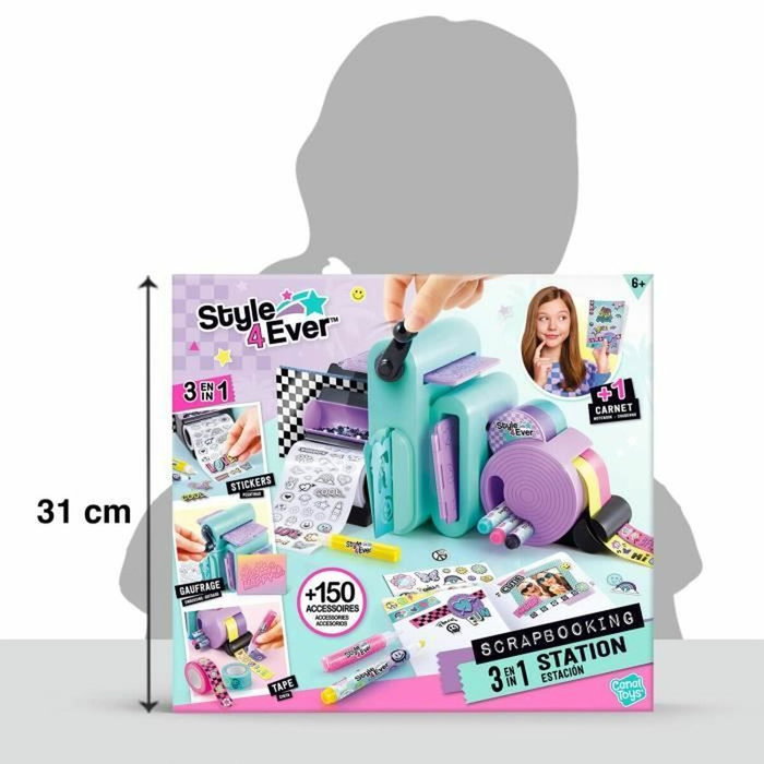 Canal Toys Juego Super Taller Decoración 3 en 1 Style 4 Ever Canal Toys Juego Super Taller Decoración 3 en 1 Style 4 Ever