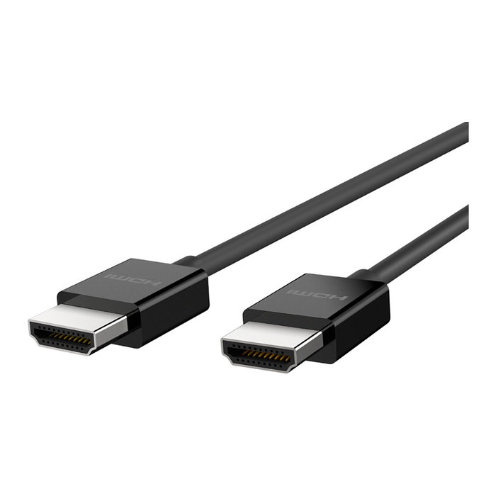 Belkin Ultra-Highspeed-HDMI-2.1-Kabel, 4K HDR, 2m, schwarz Belkin Ultra-Highspeed-HDMI-2.1-Kabel, 4K HDR, 2m, schwarz
