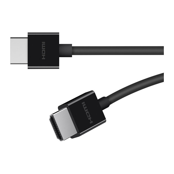 Belkin Ultra-Highspeed-HDMI-2.1-Kabel, 4K HDR, 2m, schwarz Belkin Ultra-Highspeed-HDMI-2.1-Kabel, 4K HDR, 2m, schwarz
