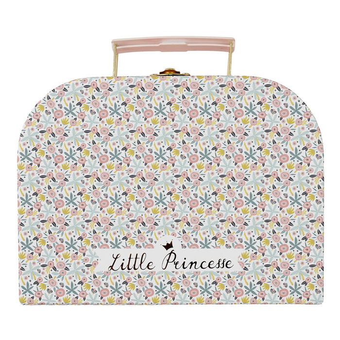 Home Deco Kids Juego de 3 Maletas de Cartón para Niños con Estampados y Asa de Transporte Home Deco Kids Juego de 3 Maletas de Cartón para Niños con Estampados y Asa de Transporte