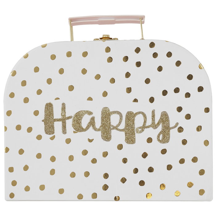 Home Deco Kids Juego de 3 Maletas de Cartón para Niños con Estampados y Asa de Transporte Home Deco Kids Juego de 3 Maletas de Cartón para Niños con Estampados y Asa de Transporte