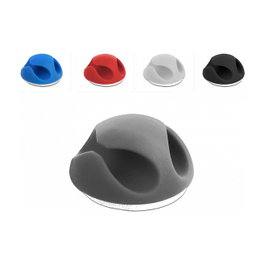 DeLOCK 18296 Mini Set de Soporte para Cables de 10 Piezas, Colores Variados