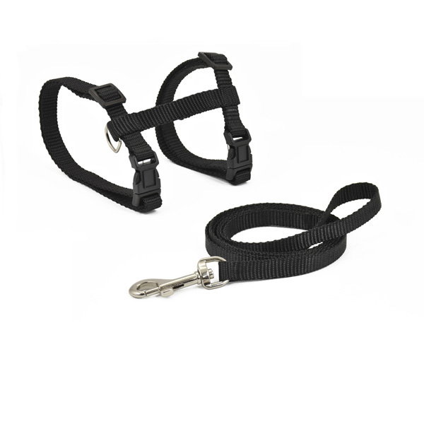 Nayeco Arnés y Correa para Gato Negro (Pack de 3) Nayeco Arnés y Correa para Gato Negro (Pack de 3)