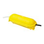 LogiLink Caja de protección para cables para exteriores IP44 amarillo