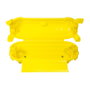 LogiLink Caja de protección para cables para exteriores IP44 amarillo