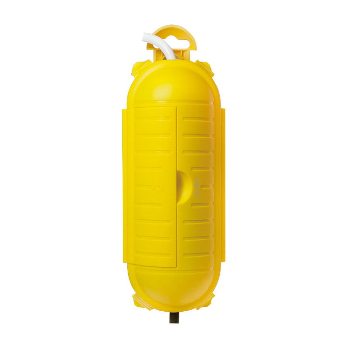LogiLink Caja de protección para cables para exteriores IP44 amarillo LogiLink Caja de protección para cables para exteriores IP44 amarillo