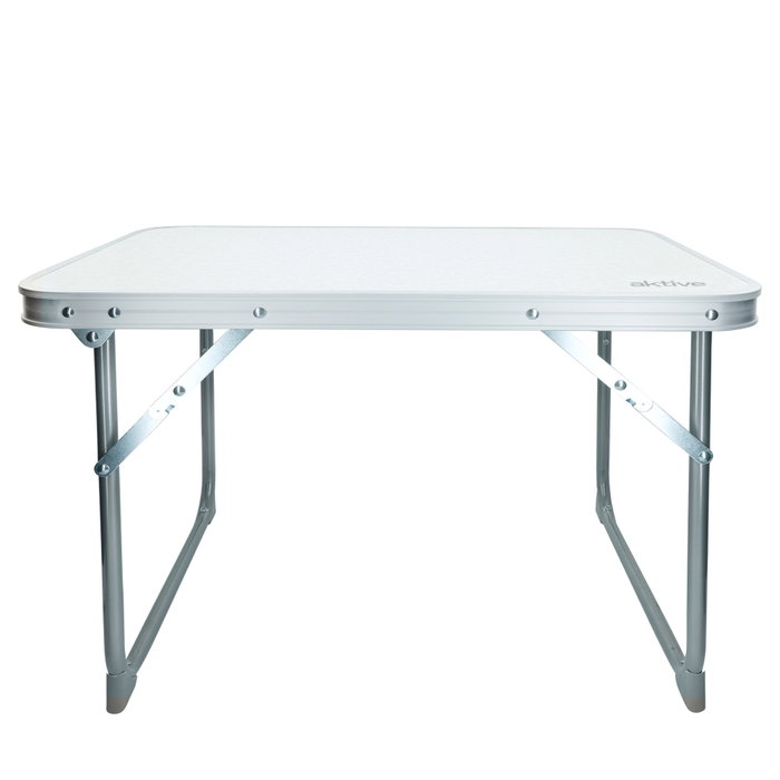 Aktive Camping Mesa plegable baja blanca Aktive Camping Mesa plegable baja blanca