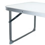 Aktive Camping Mesa plegable baja blanca