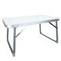 Aktive Camping Mesa plegable baja blanca