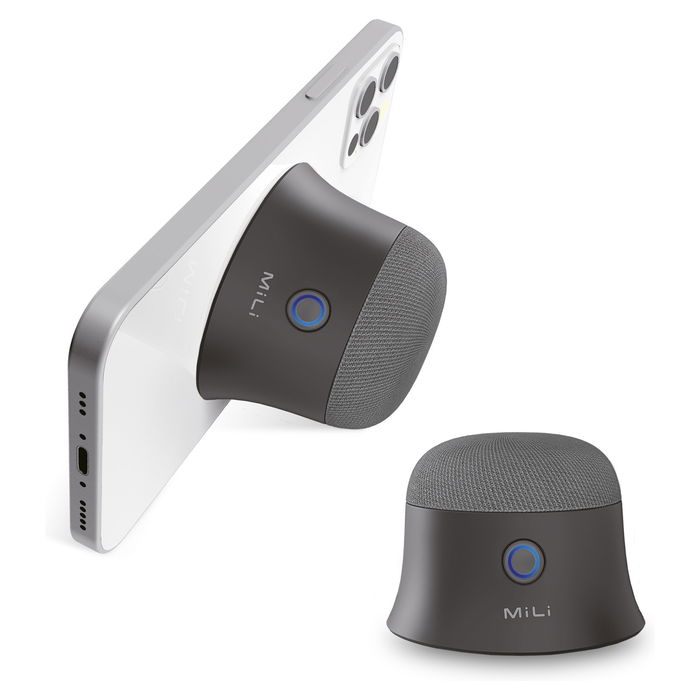 Ultron Mag Soundmate Altavoz Bluetooth Portátil Inalámbrico 2 Unidades Gris para Tablet/Smartphone