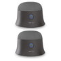 Ultron Mag Soundmate Pack de 2 Altavoces Magnéticos Bluetooth Gris