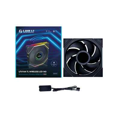 Lian Li UNI FAN TL LCD 140mm Negro Lian Li UNI FAN TL LCD 140mm Negro