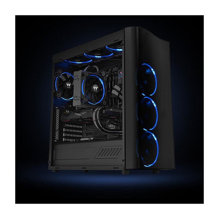 Thermaltake Riing 12 LED RGB Sync Edition Pack de 3 Ventiladores de 120mm Thermaltake Riing 12 LED RGB Sync Edition Pack de 3 Ventiladores de 120mm