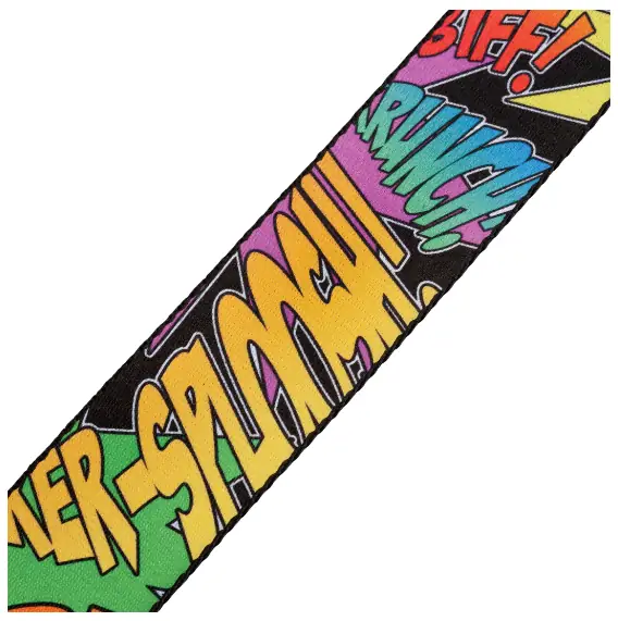 Levy's Correa Poliéster Graphic Waves Series 2" - Onomatopeyas De Cómic Levy's Correa Poliéster Graphic Waves Series 2" - Onomatopeyas De Cómic