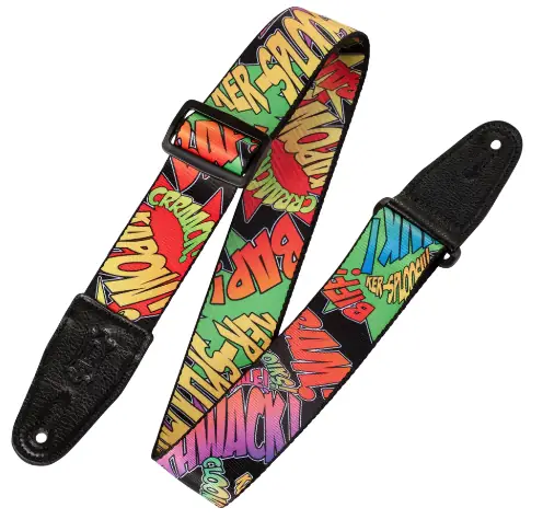 Levy's Correa Poliéster Graphic Waves Series 2" - Onomatopeyas De Cómic Levy's Correa Poliéster Graphic Waves Series 2" - Onomatopeyas De Cómic